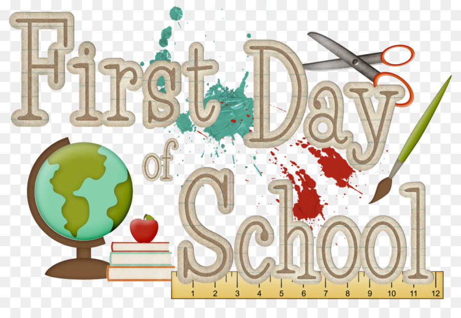 First day of school Drawing Clip art - back to school png download - 1239*838 - Free Transparent School png Download.