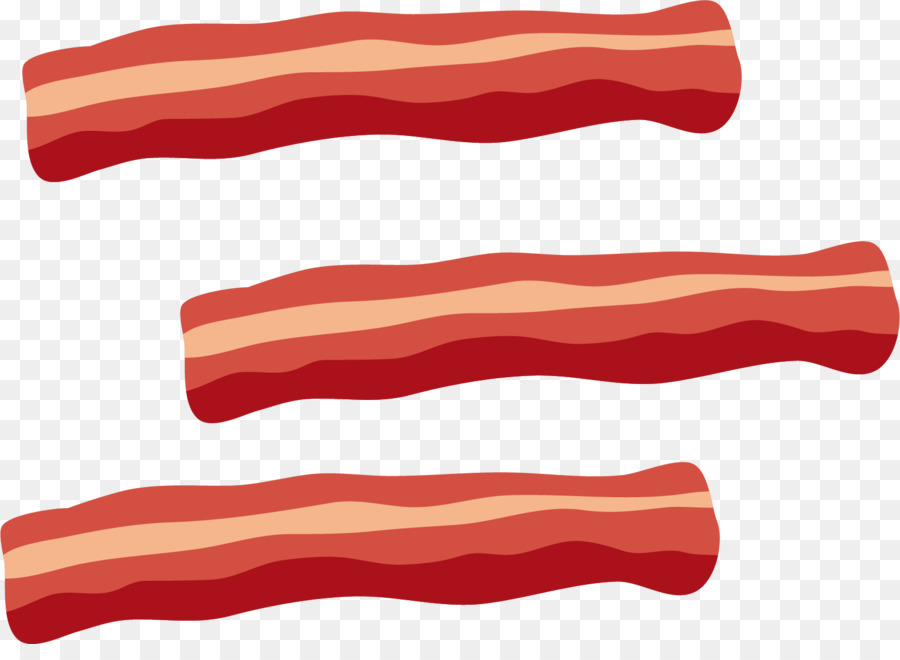 Bacon Tocino Meat Clip art - Vector Bacon Tenderloin png download - 1582*1132 - Free Transparent Bacon png Download.