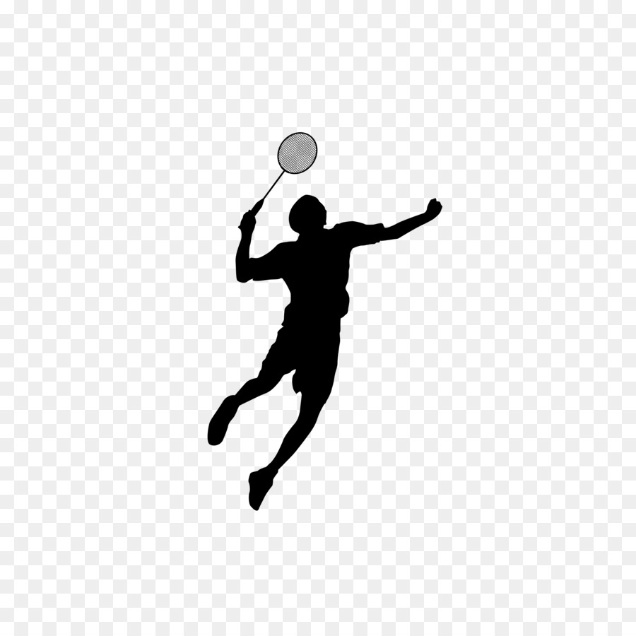 Badminton Shuttlecock Sport - Badminton silhouette figures png download - 3333*3333 - Free Transparent Badminton png Download.