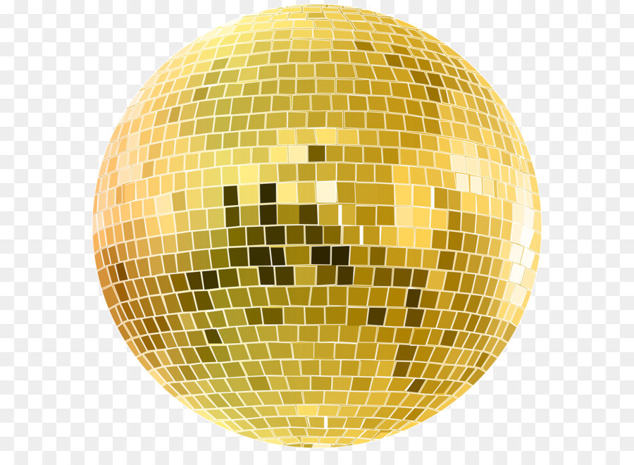 Disco ball Stock illustration Illustration - Gold Disco Ball Transparent Clip Art Image png download - 6000*5929 - Free Transparent  png Download.
