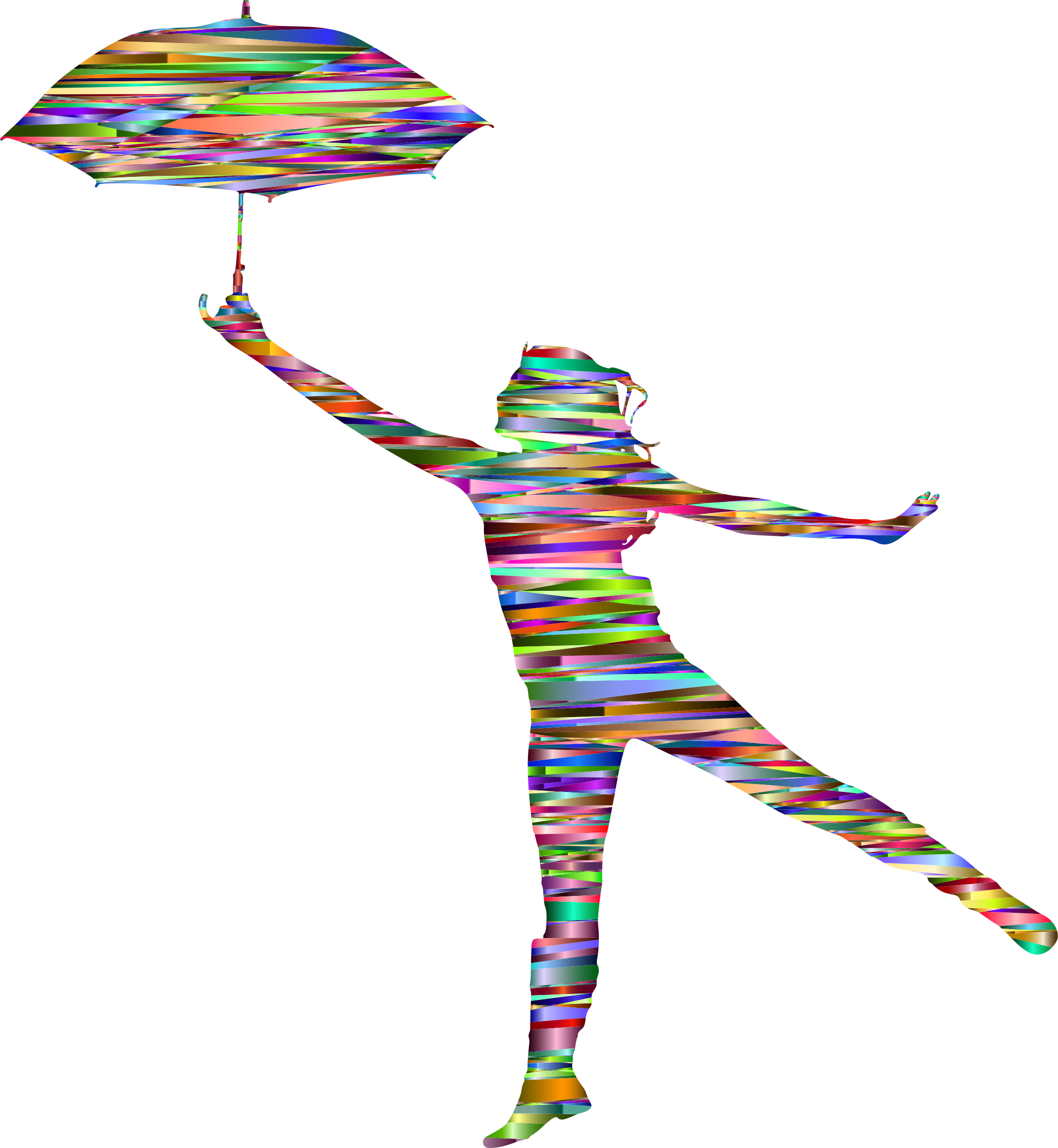 Dance Silhouette Umbrella Clip art - chrome png download - 2136*2318 ... Dancing With Umbrella Silhouette