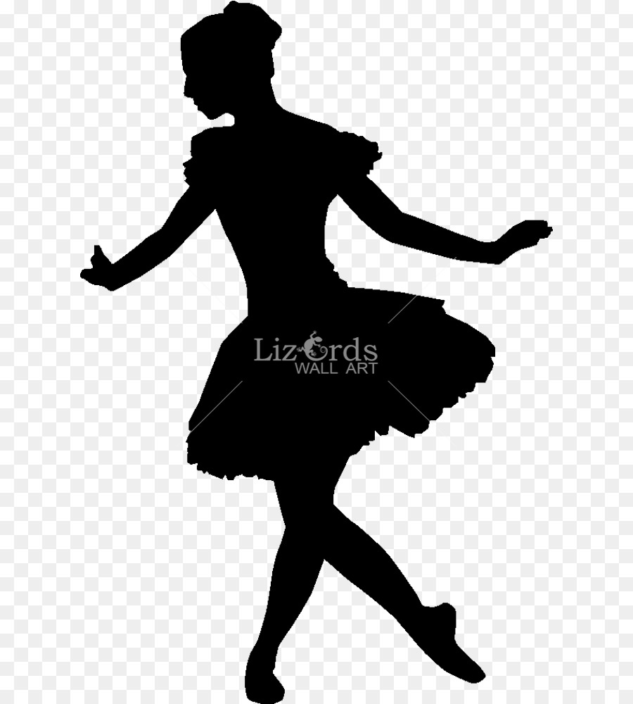Ballet Dancer Silhouette Wall decal - ballet png download - 672*1000 - Free Transparent  png Download.