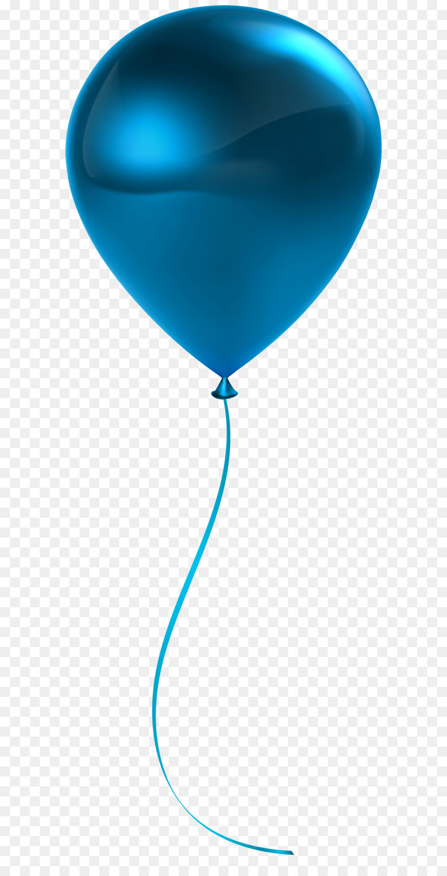 Blue Balloon Clip art - Single Blue Balloon Transparent Clip Art png download - 2983*8000 - Free Transparent Balloon png Download.
