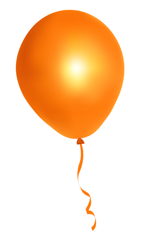 Balloon Orange Clip art - balloons png download - 500*836 - Free ...