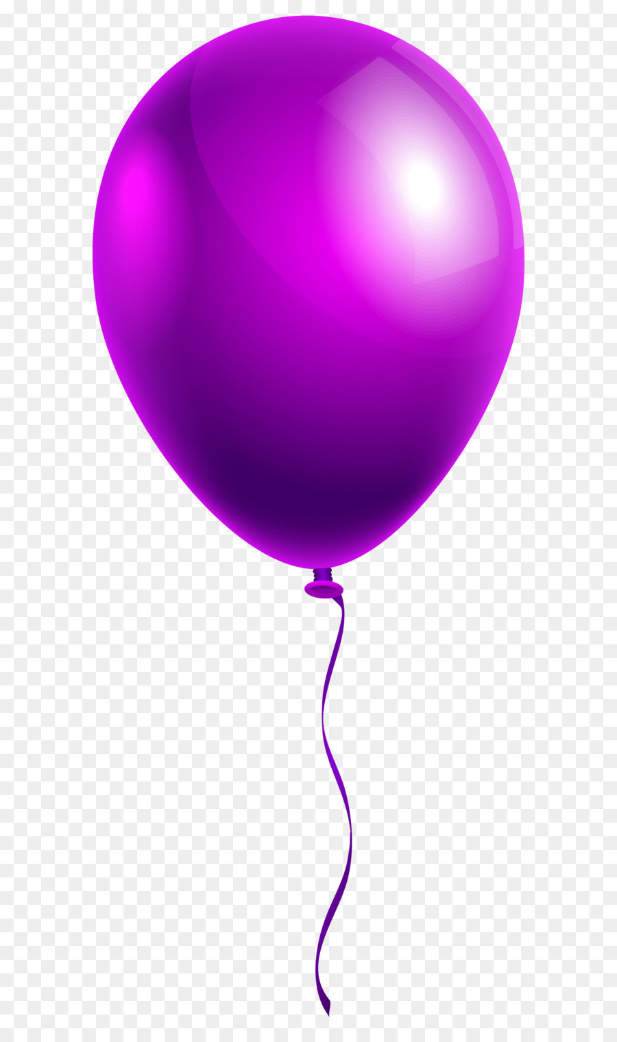 Balloon Clip art - Single Purple Balloon PNG Clipart Image png download - 2743*6361 - Free Transparent Balloon png Download.