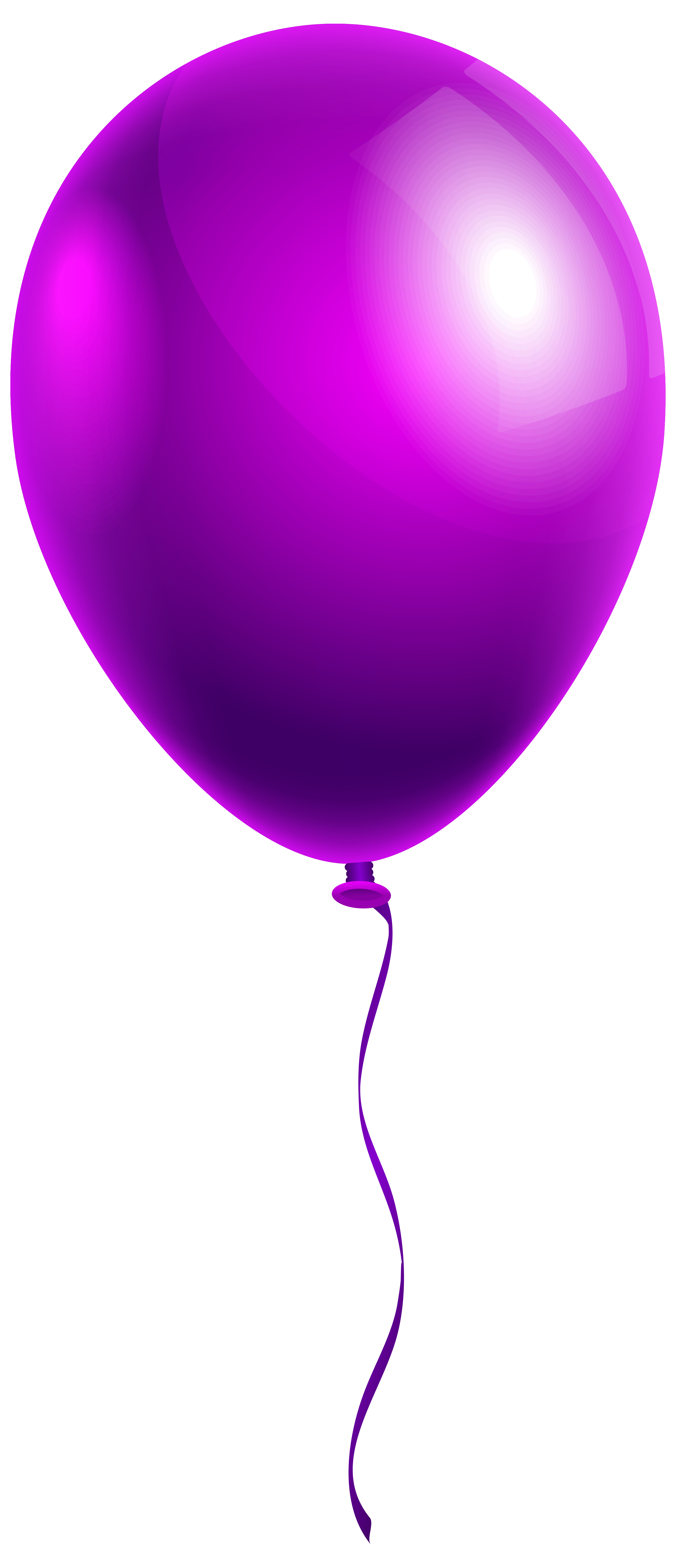 Balloon Clip art - Purple Balloons Cliparts png download - 2743*6361 ...