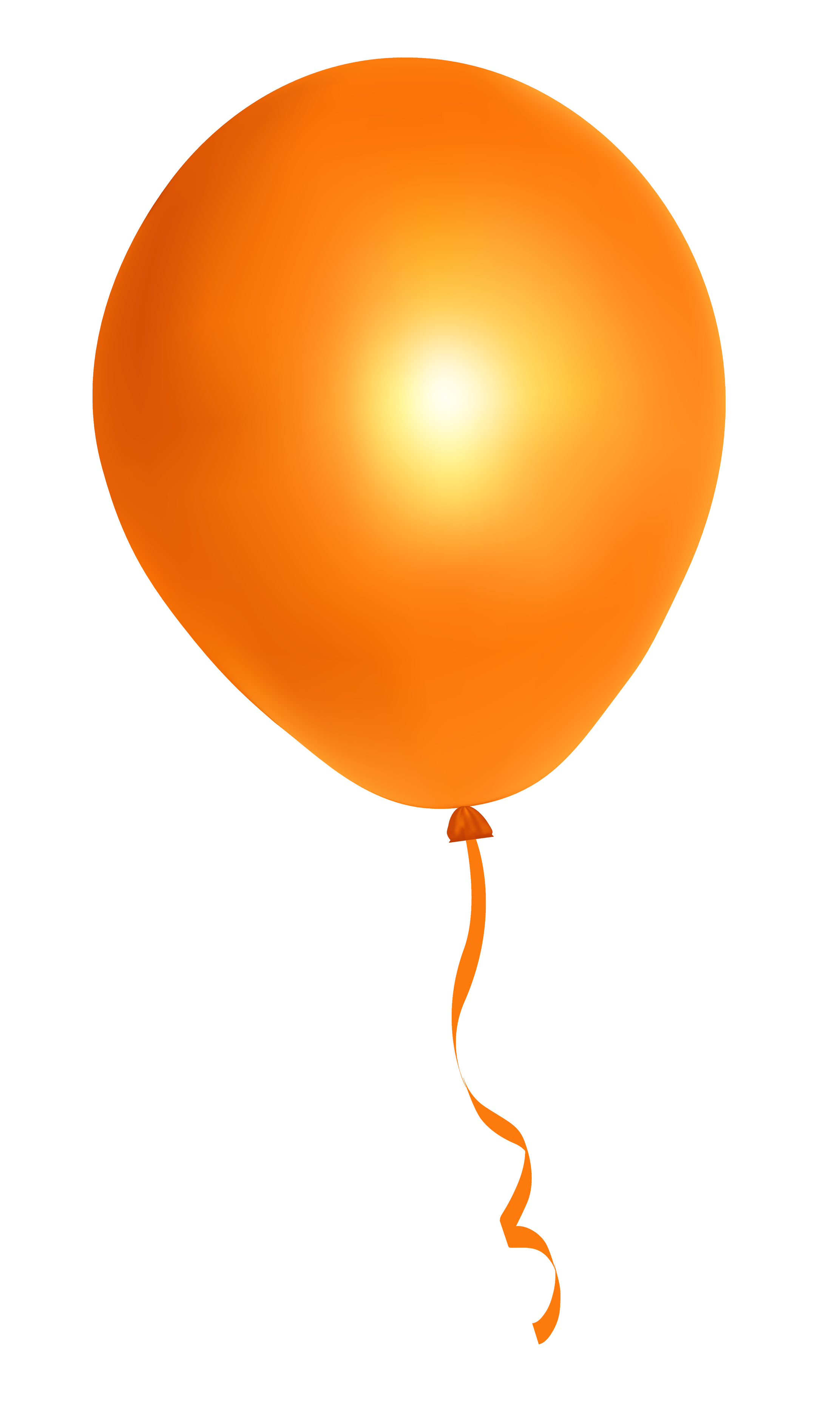 Balloon Orange - Orange Balloon png download - 2224*3720 - Free ...