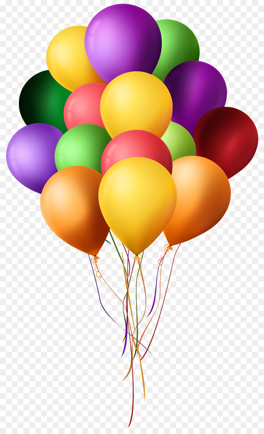 Birthday Balloon Clip art - Balloons Transparent Picture png download ...