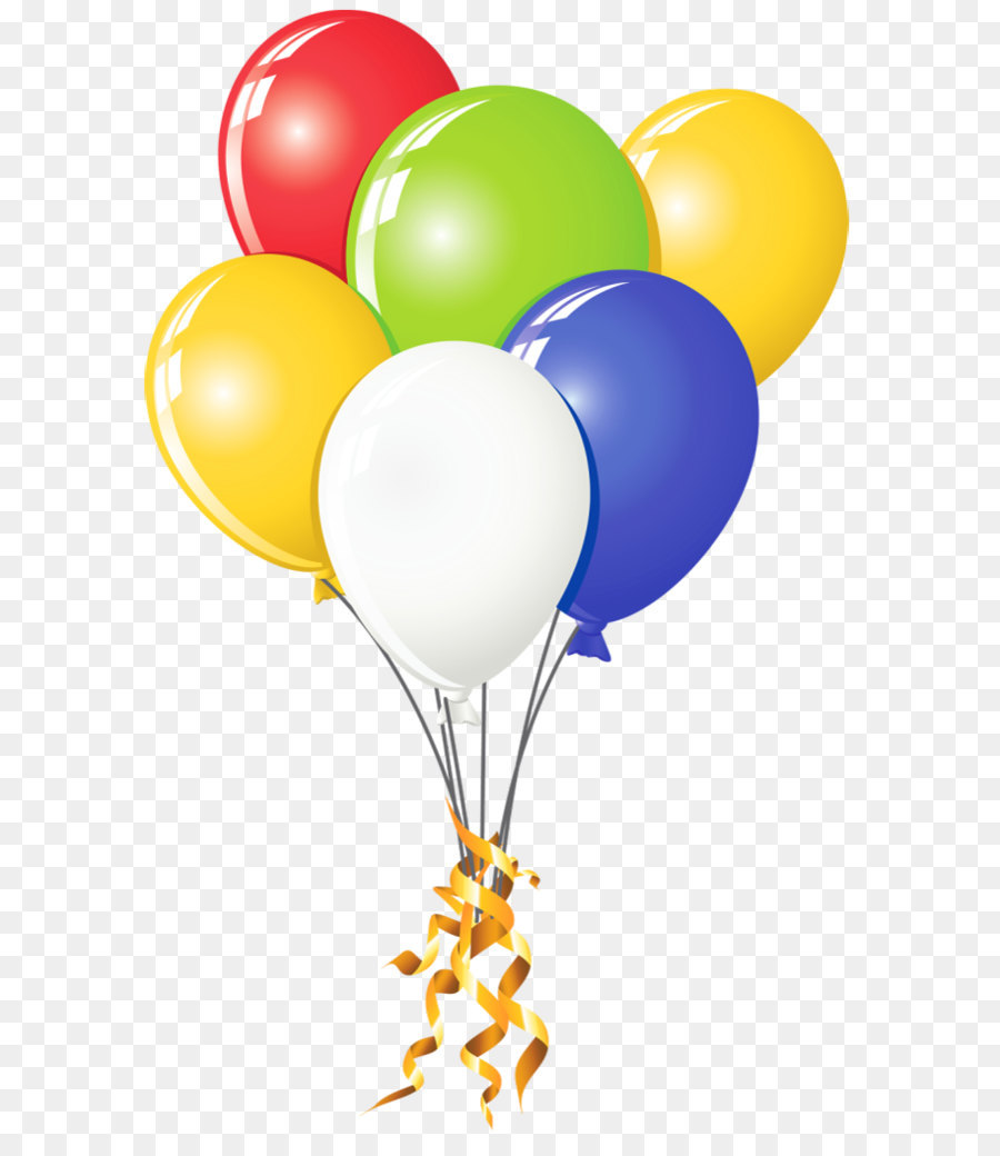 Balloon Clip art - Transparent Balloons Multi Color Clipart png download - 660*1037 - Free Transparent Balloon png Download.