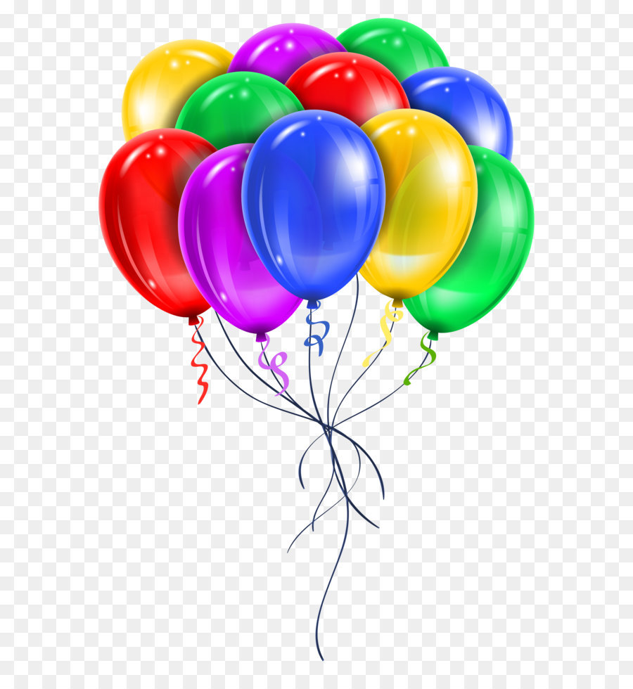 Balloon Clip art - Transparent Multi Color Balloons PNG Picture Clipart png download - 3443*5117 - Free Transparent Balloon png Download.