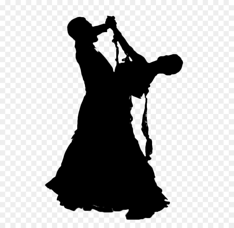 Silhouette Viennese Waltz Ballroom dance - dancing png download - 650*874 - Free Transparent  png Download.