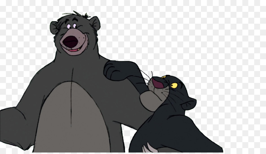 Bear Baloo Bagheera The Jungle Book Clip art - bear png download - 1600*915 - Free Transparent Bear png Download.