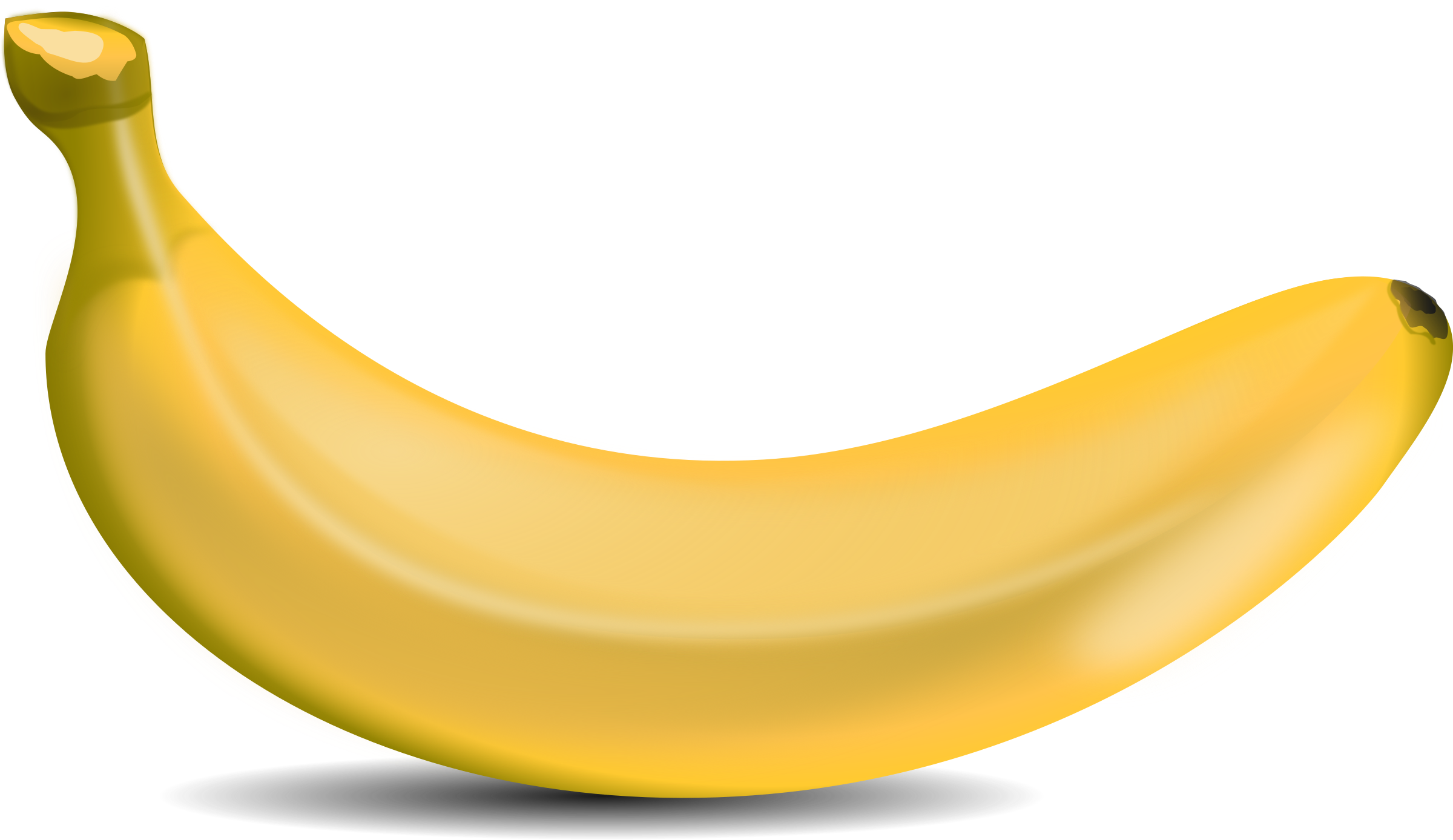 Banana Clip art - Banana Clip Art Free PNG png download - 2400*1388 ...
