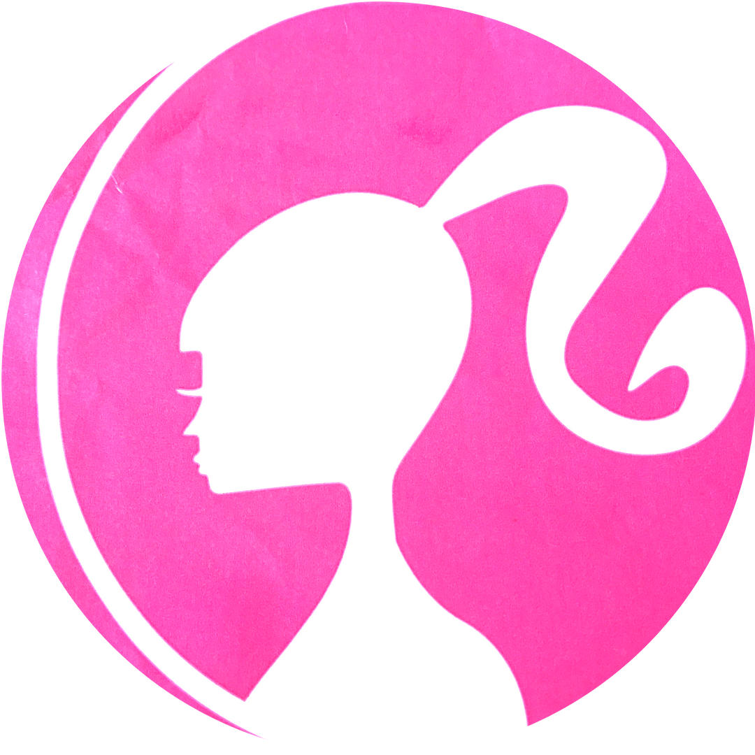 Barbie Portable Network Graphics Image Silhouette Clip art - pink logo. 