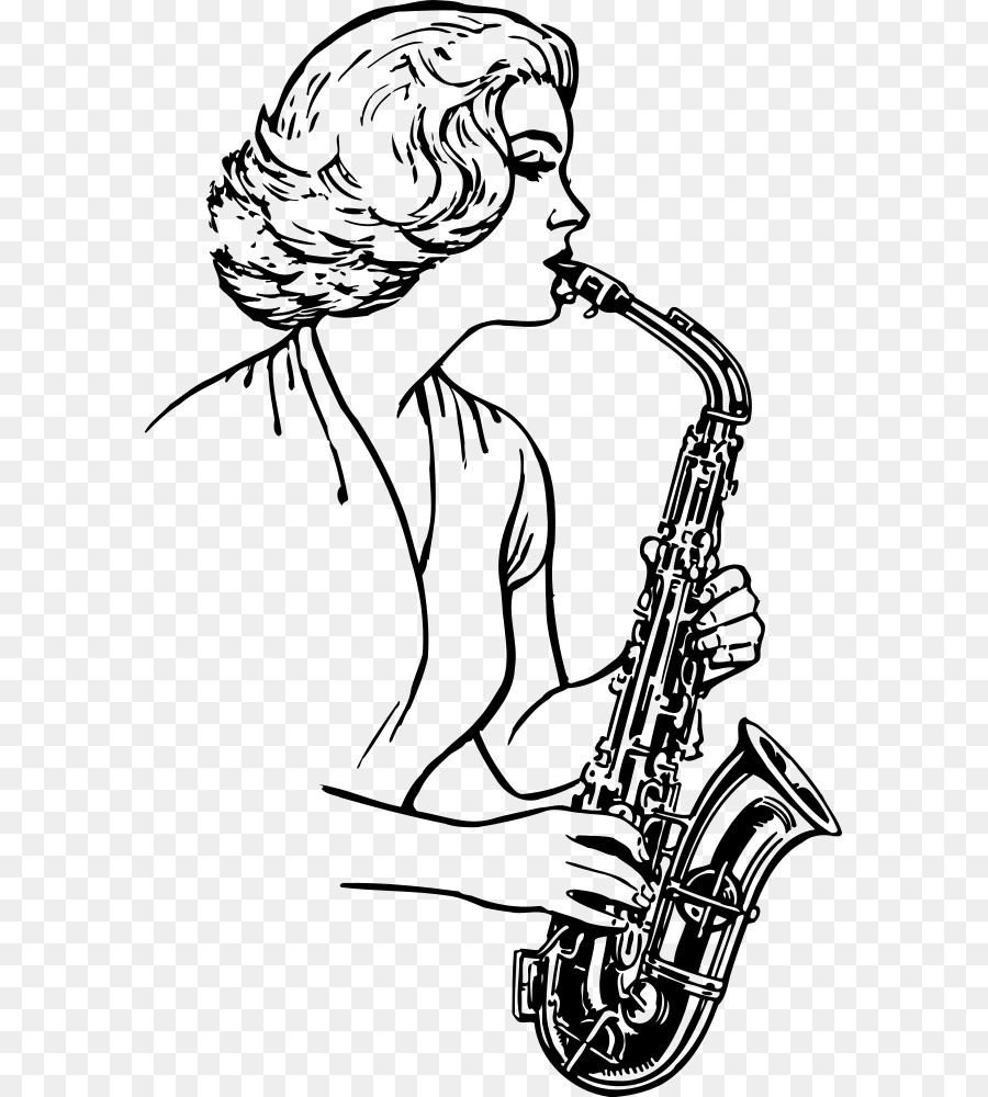 Alto saxophone Drawing Baritone saxophone Musical Instruments - Saxophone png download - 635*1000 - Free Transparent  png Download.