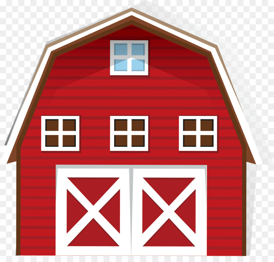 Barn Stock photography Clip art - Red House Farm png download - 3263*3050 - Free Transparent Barn png Download.