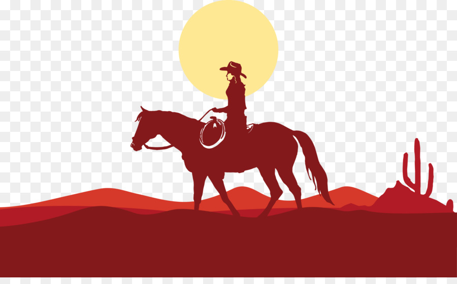 Horse American frontier Equestrianism Cowboy - Cowboy road vector png download - 2292*1393 - Free Transparent Horse png Download.