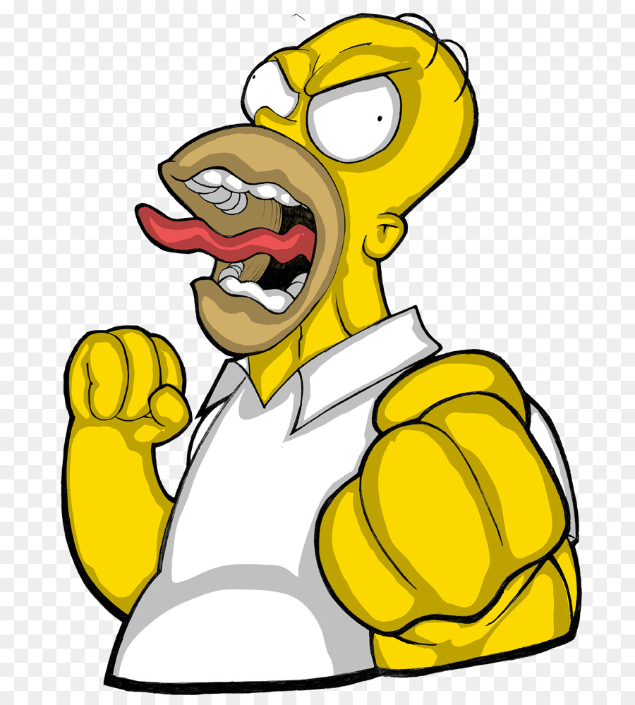 Homer Simpson Bart Simpson Anger - Homero png download - 773*996 - Free Transparent Homer Simpson png Download.
