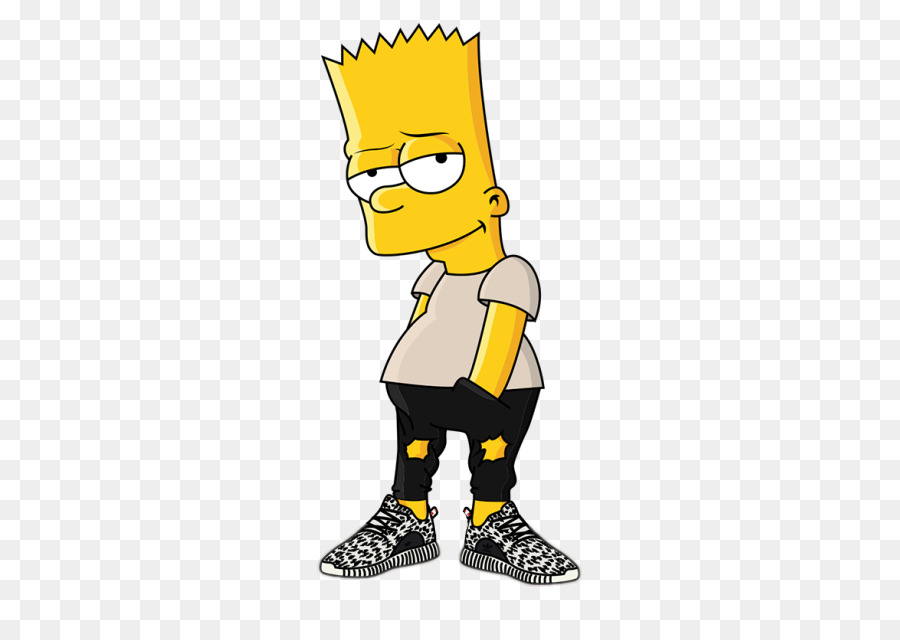 Bart Simpson Homer Simpson Lisa Simpson Marge Simpson Adidas Yeezy - Bart Simpson png download - 467*630 - Free Transparent Bart Simpson png Download.