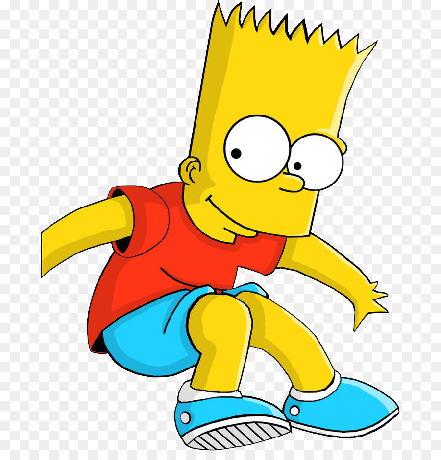 Bart Simpson Homer Simpson Clip art Marge Simpson Maggie Simpson - Bart Simpson png download - 732*921 - Free Transparent Bart Simpson png Download.