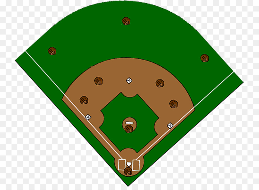 Baseball field Baseball positions Softball Diagram - baseball png download - 800*648 - Free Transparent Baseball Field png Download.