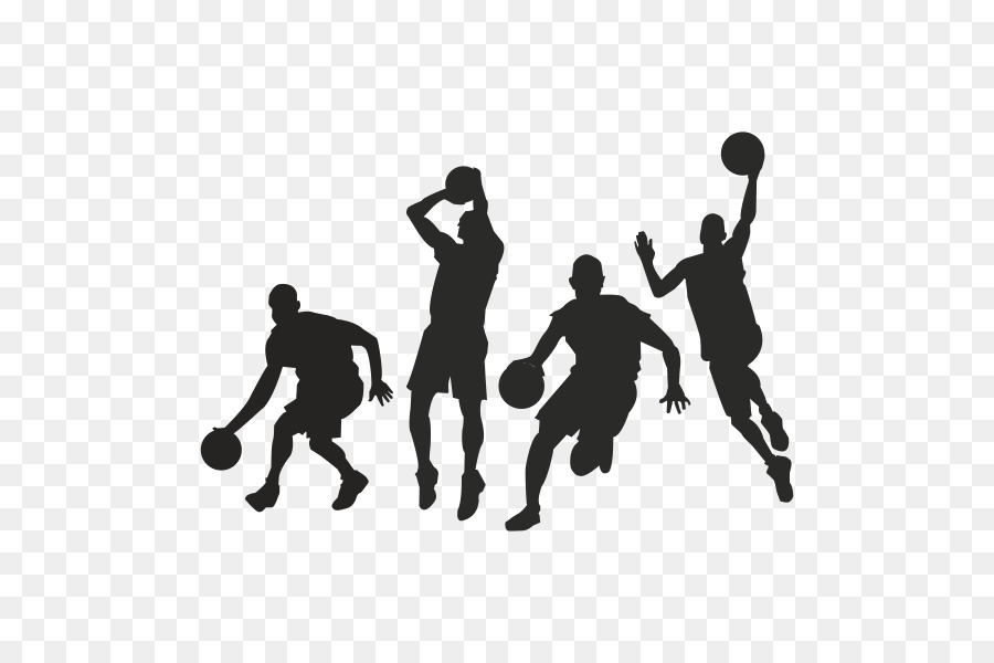 Basketball Athlete Wall decal Sticker - basketball png download - 600*600 - Free Transparent Basketball png Download.