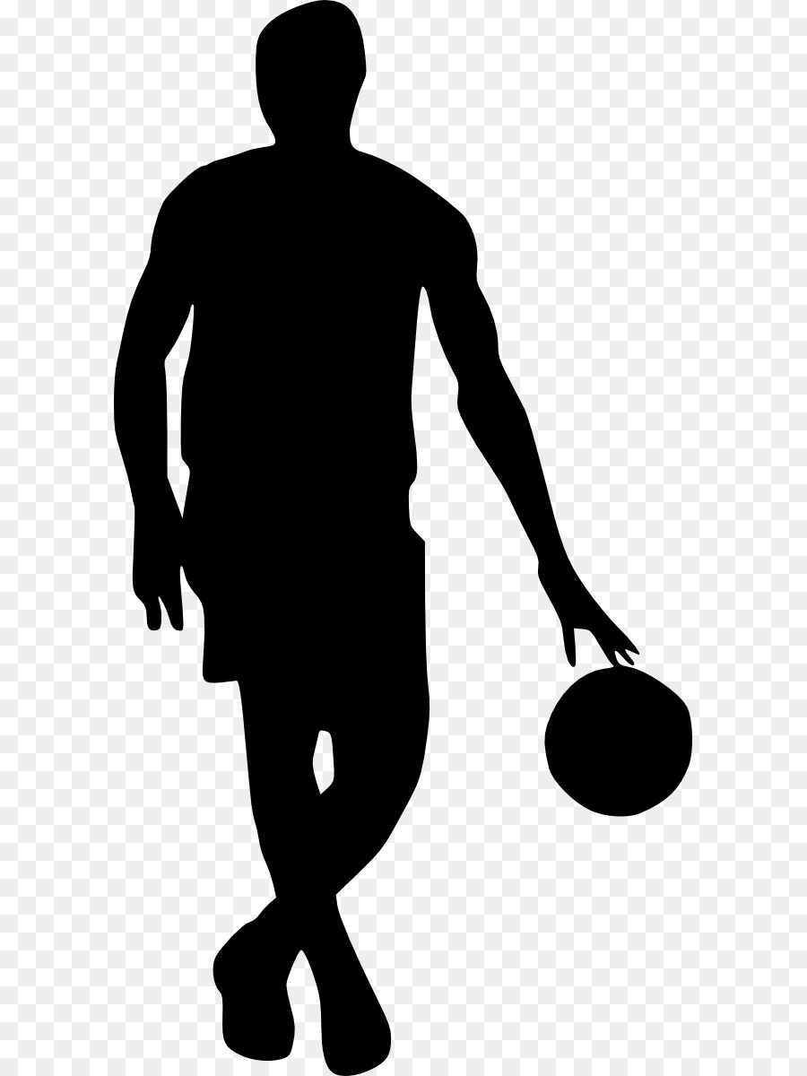 Basketball Silhouette Clip art - silhouettes png download - 645*1200 - Free Transparent Basketball png Download.