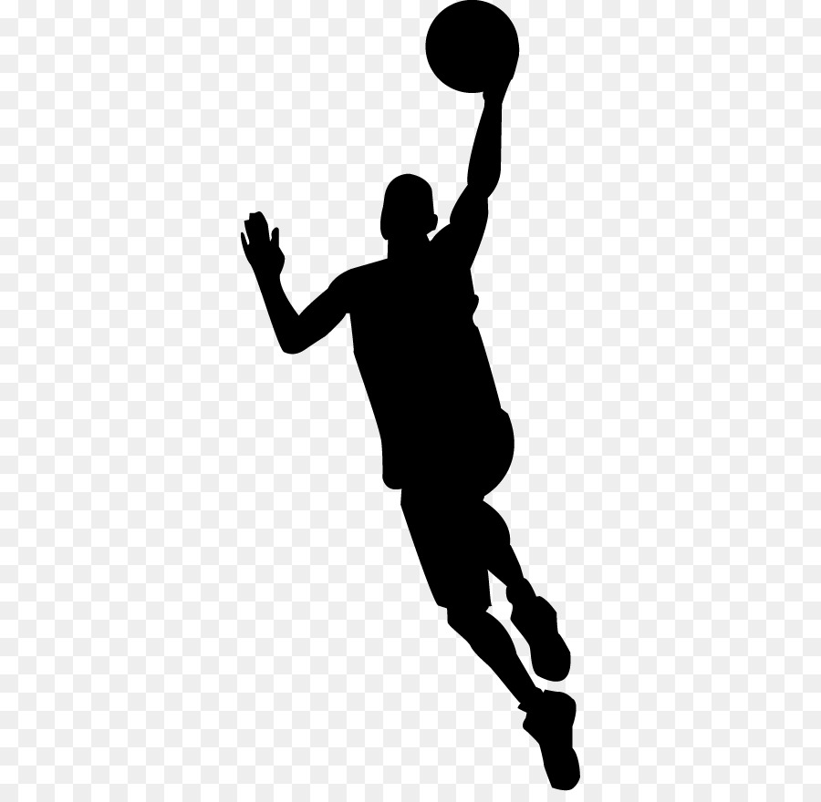 basketball player silhouette png