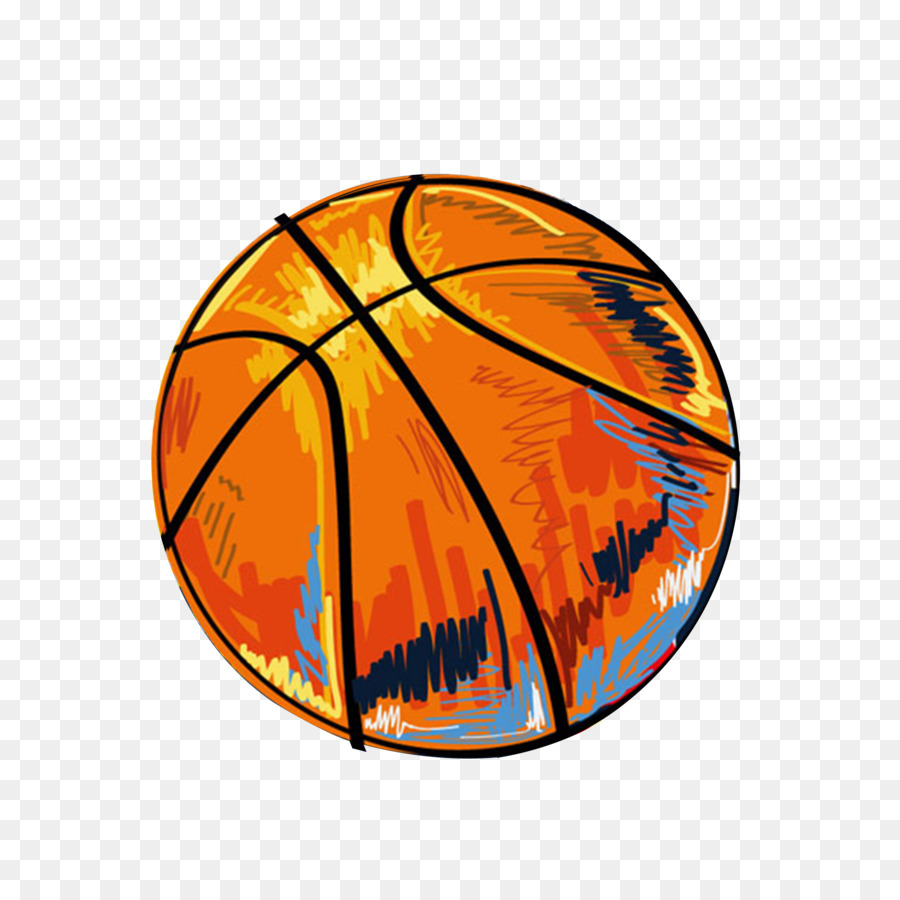 Graffiti Basketball Illustration - Hand-painted basketball png download - 2480*2480 - Free Transparent Graffiti png Download.