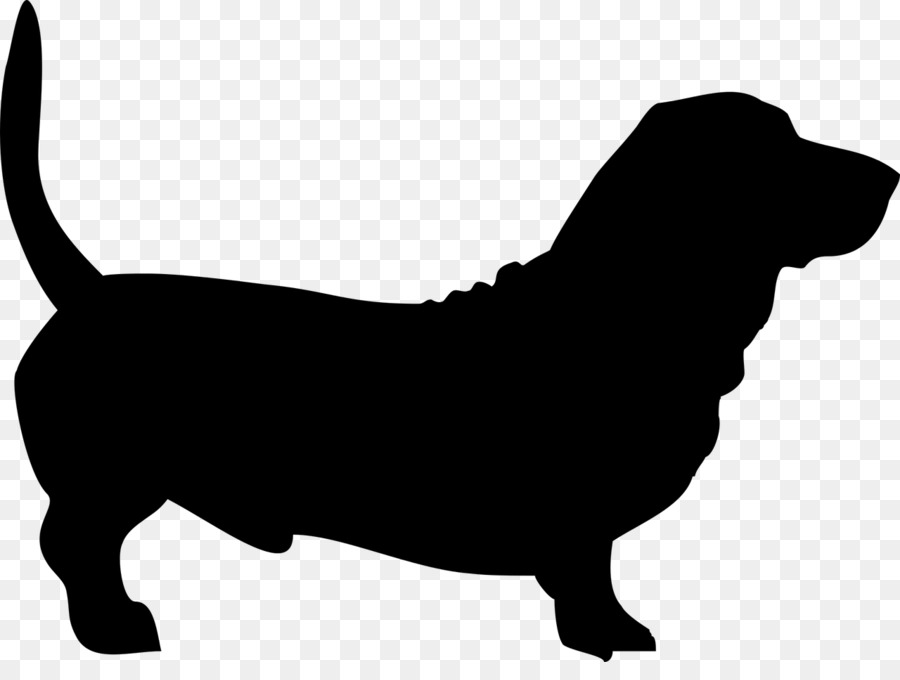 Basset Hound Dachshund Dog grooming Silhouette Clip art - Silhouette png download - 1280*942 - Free Transparent Basset Hound png Download.