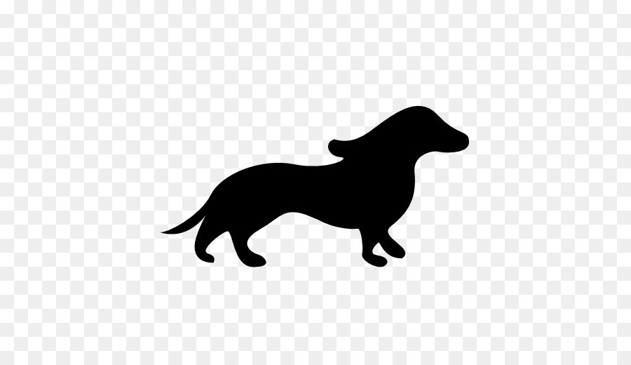 Dog breed Basset Hound Paw Pet Clip art - Silhouette png download - 512*512 - Free Transparent Dog Breed png Download.
