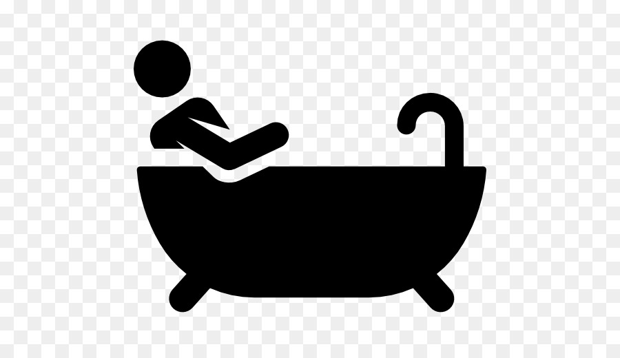 bathtub silhouette clip art