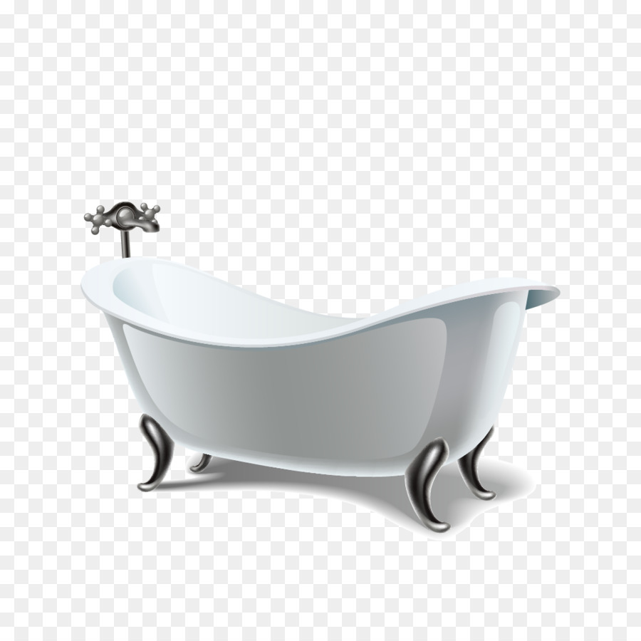 Bathroom Bathtub Euclidean vector - Bathtub png download - 1042*1042 - Free Transparent Bathroom png Download.