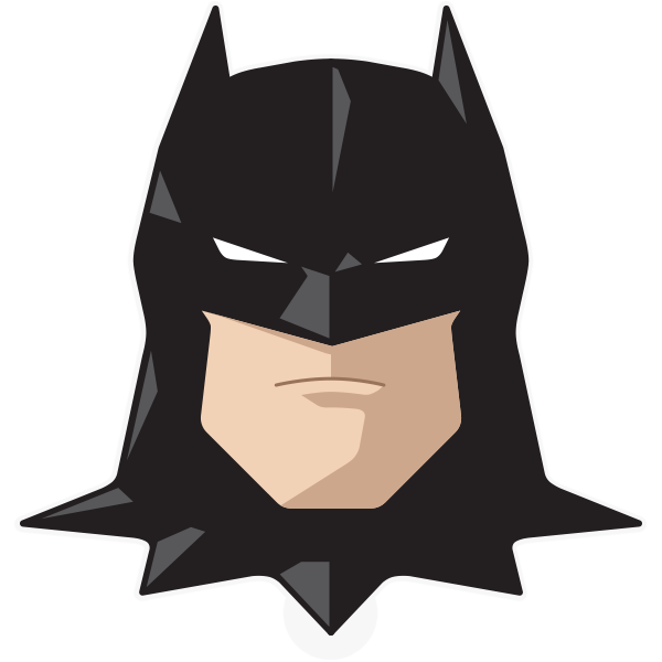 Batman Sticker MacBook Decal Reuse - decals png download - 600*600 ...