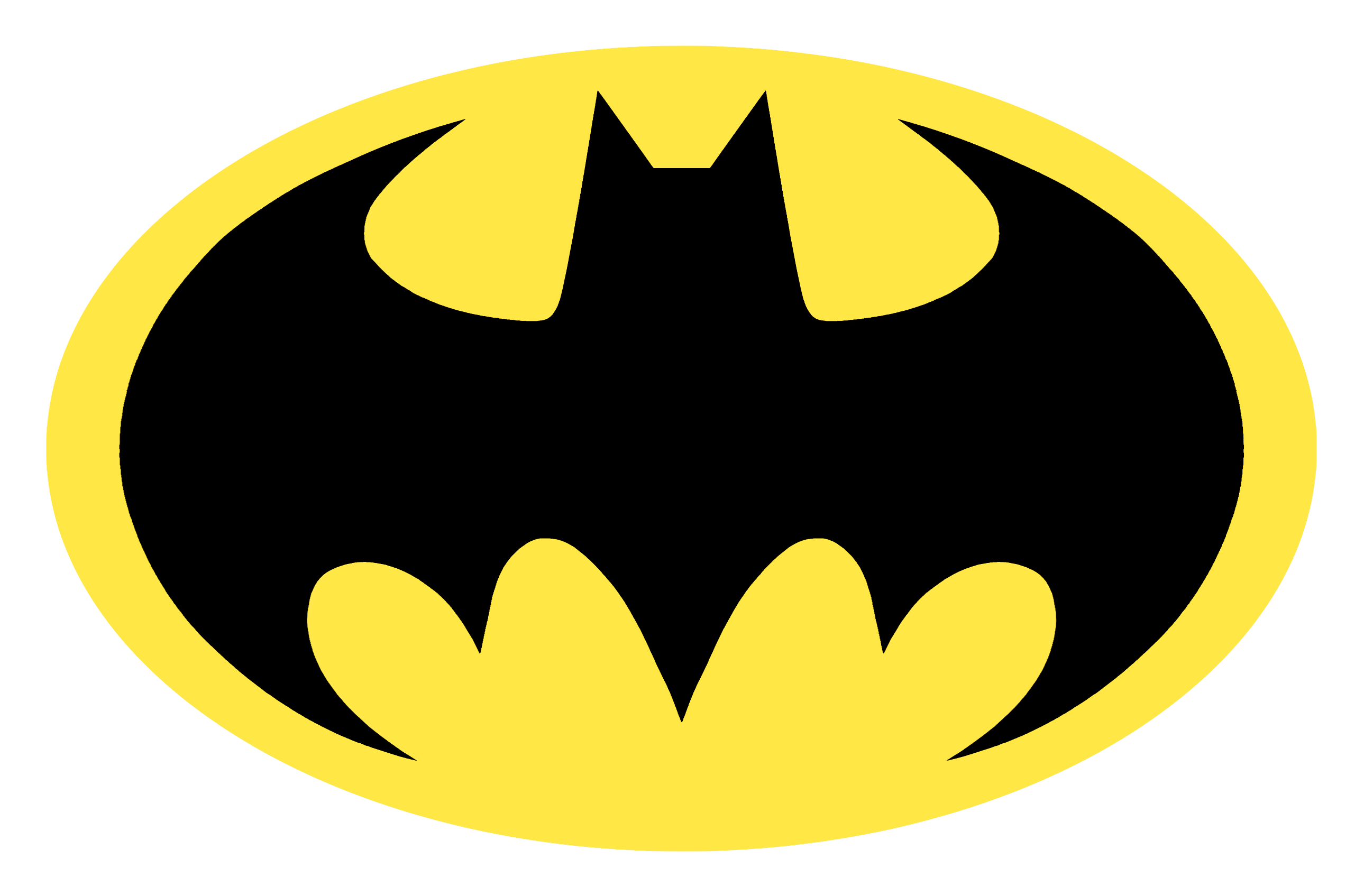 Batman Joker Bat-Signal Robin - batman logo png download - 2579*1695 - Free  Transparent Batman png Download. - Clip Art Library