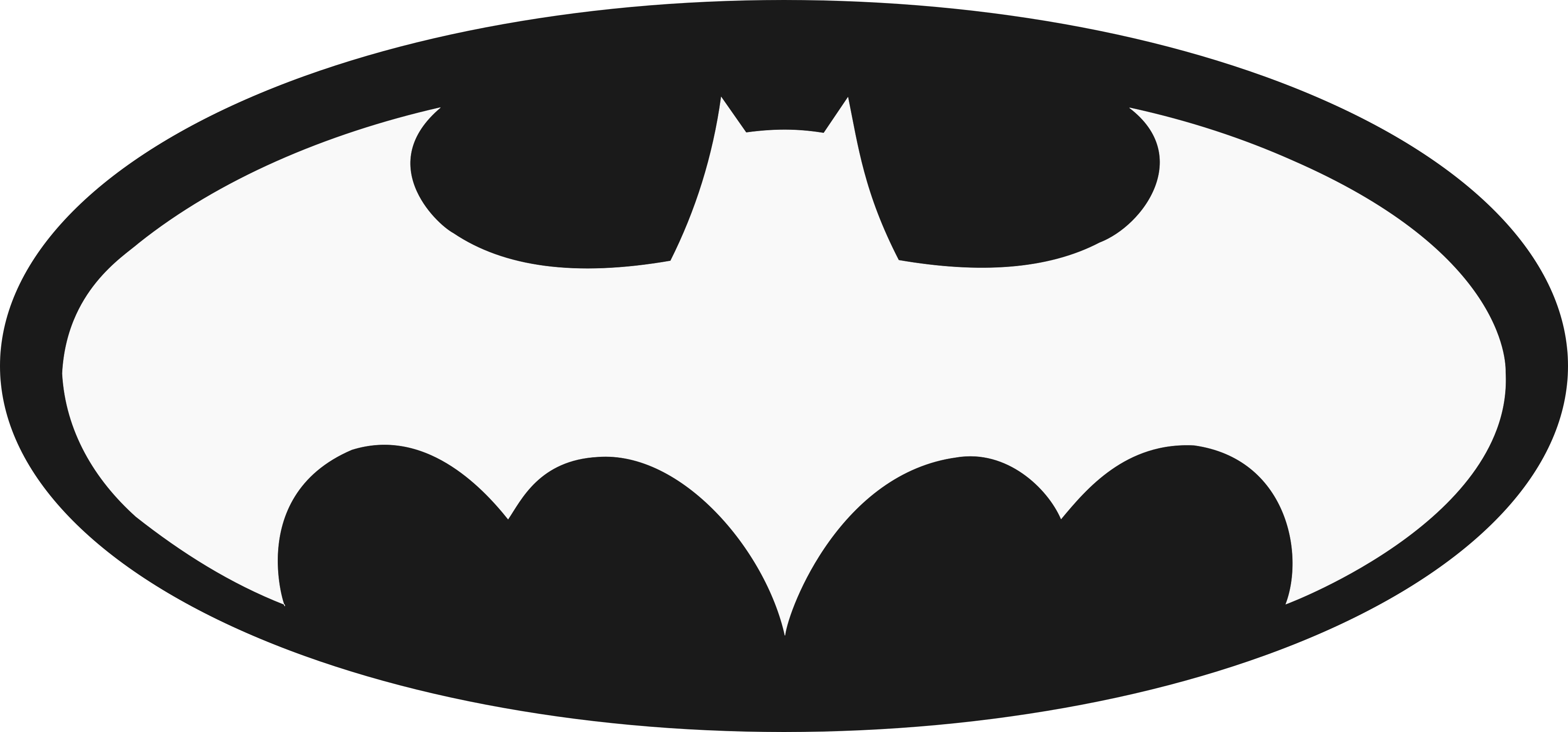 Batman Logo Drawing YouTube - bat png download - 3624*1692 - Free ...