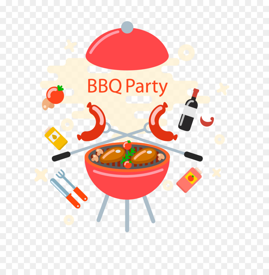 Barbecue grill Churrasco Barbecue sauce Clip art - Italian barbecue party vector png download - 1500*1501 - Free Transparent Barbecue Grill png Download.