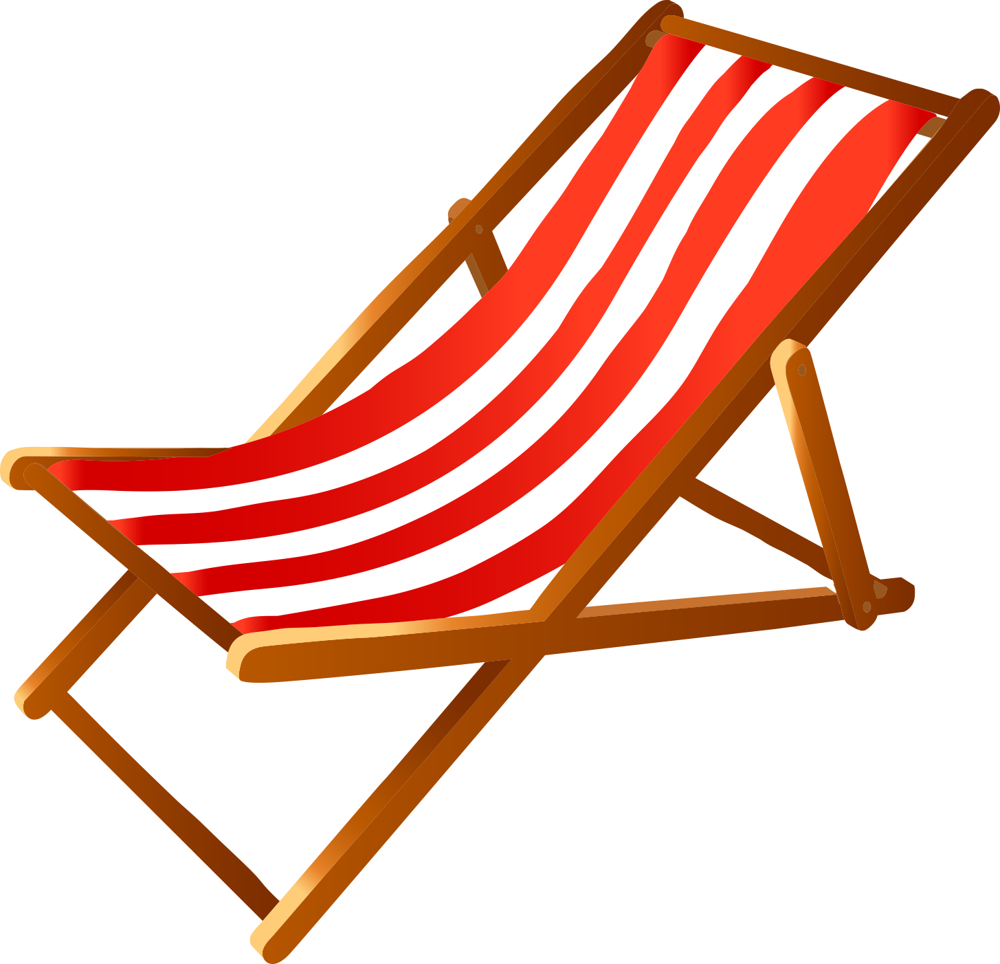 Eames Lounge Chair Table Deckchair Clip art - beach chair transparent ...