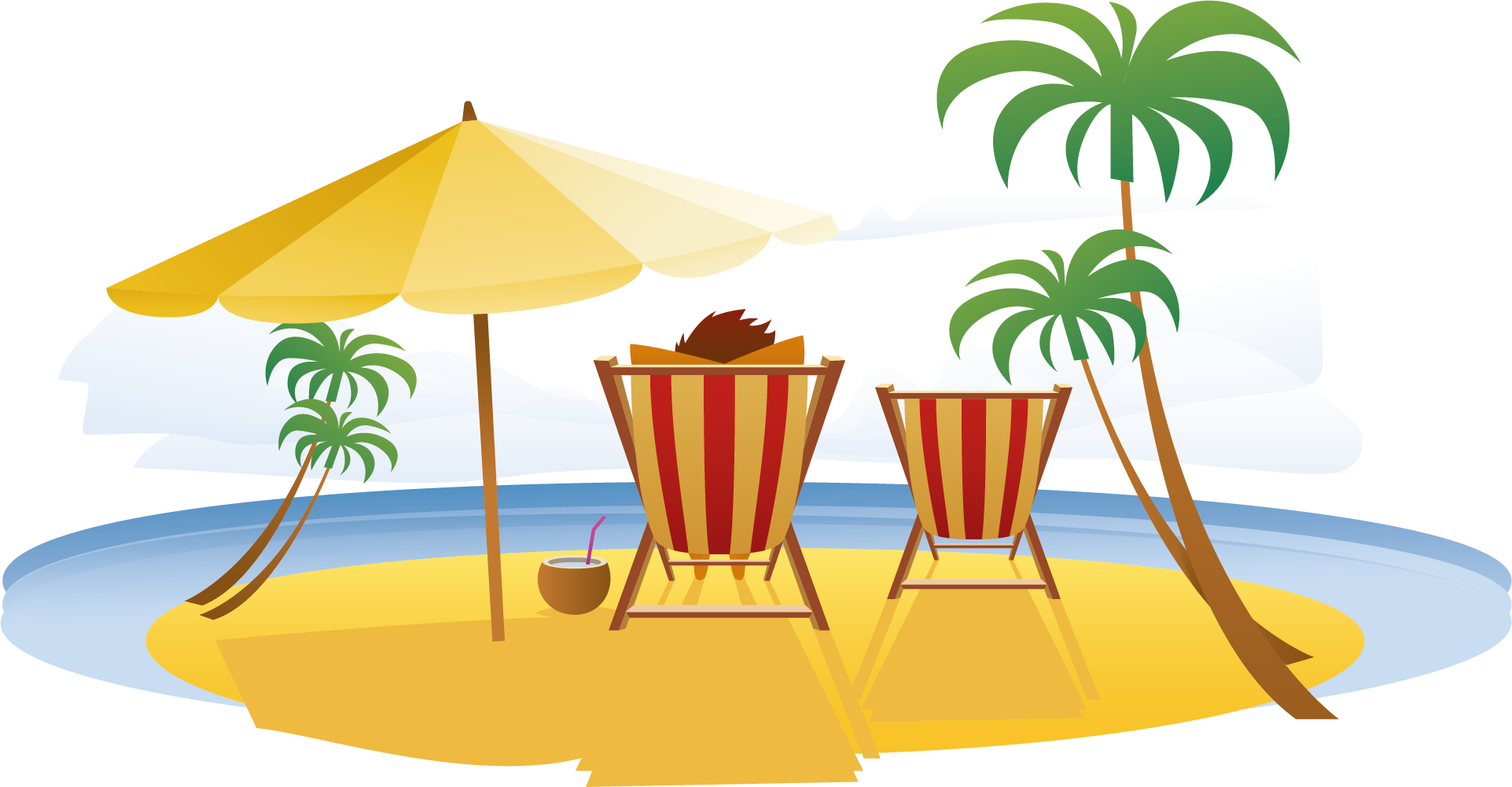 Transparent Background Clipart Beach Clip Art Library | Images and ...