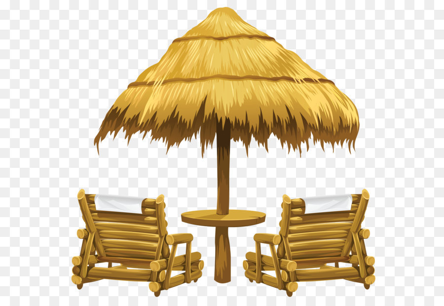 Creekside Bible Church Clip art - Transparent Tiki Beach Umbrella and Chairs PNG Clipart png download - 7336*6797 - Free Transparent Table png Download.