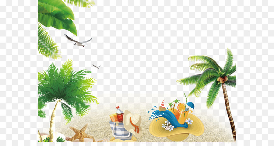 Beach Resort Wallpaper - Summer beach resort background png download - 4295*3095 - Free Transparent Sandy Beach png Download.