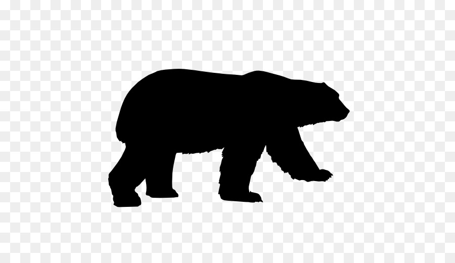 American black bear Scalable Vector Graphics Polar bear Brown bear - bear silhouette png american black png download - 512*512 - Free Transparent Bear png Download.