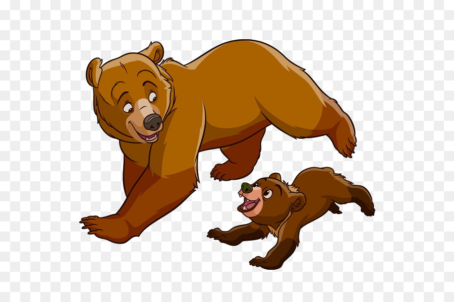 Brother Bear Koda Animation Clip art - Mother Bear Cliparts png download - 600*600 - Free Transparent Bear png Download.