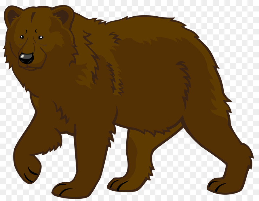 Brown bear Polar bear American black bear Giant panda - bear png download - 4000*3097 - Free Transparent  png Download.