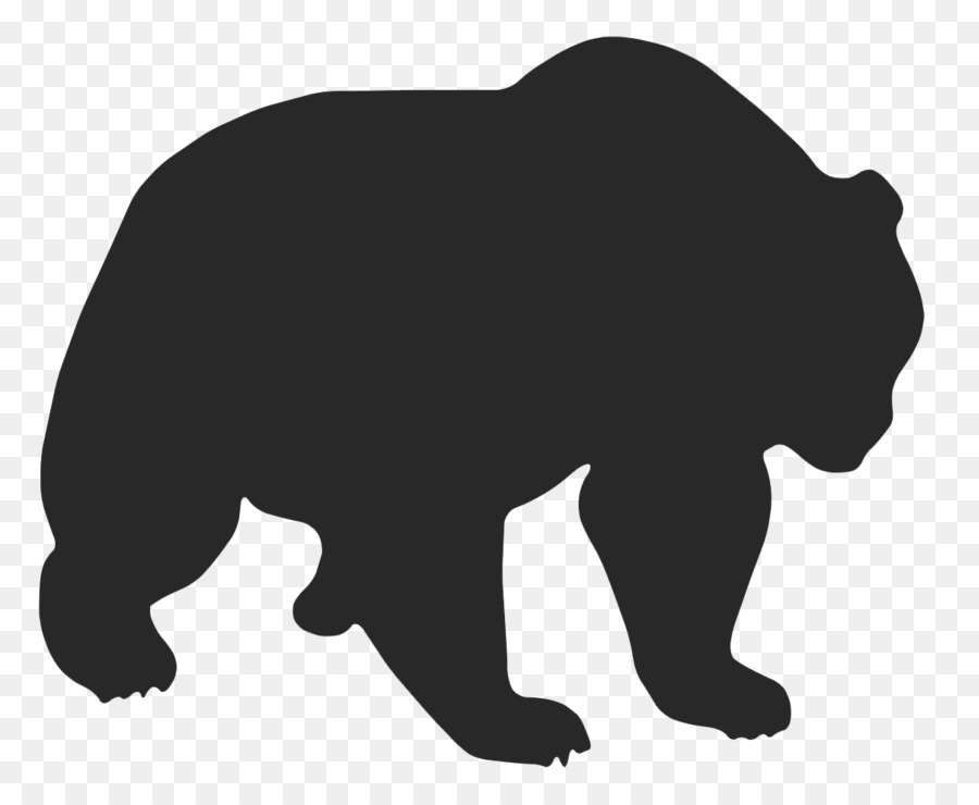 Hippopotamus Clip art American black bear Silhouette - bear png download - 1205*990 - Free Transparent Hippopotamus png Download.