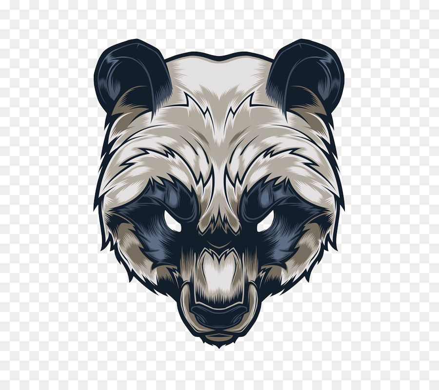Giant panda Bear Drawing Tattoo Illustration - White panda creative perspective png download - 564*797 - Free Transparent Giant Panda png Download.