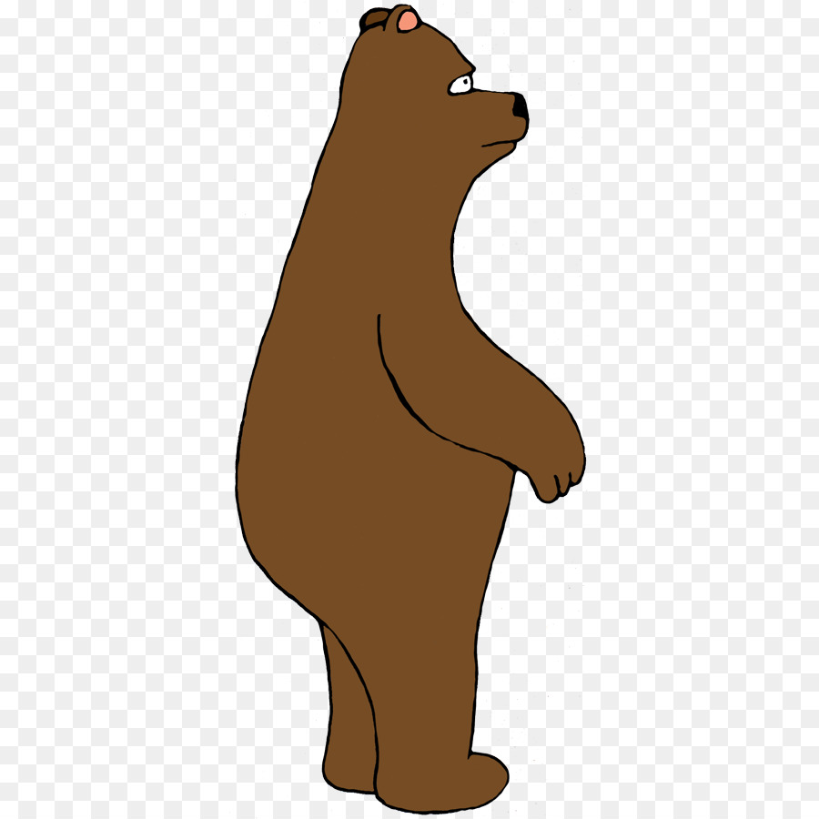 Brown bear American black bear Giant panda Clip art - Pictures Of Bears Standing Up png download - 395*900 - Free Transparent  png Download.