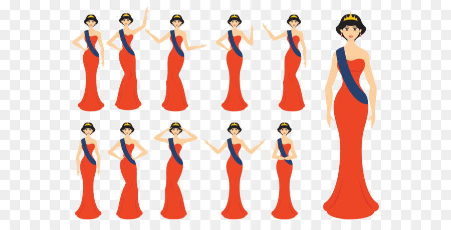 Beauty Pageant - Miss Congeniality various postures of png download - 1210*842 - Free Transparent Beauty Pageant png Download.