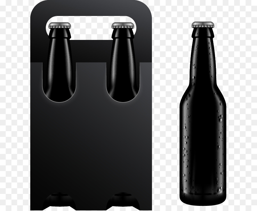 Beer Soft drink Wine Bottle - Vector painted beer bottles png download - 687*738 - Free Transparent Beer png Download.