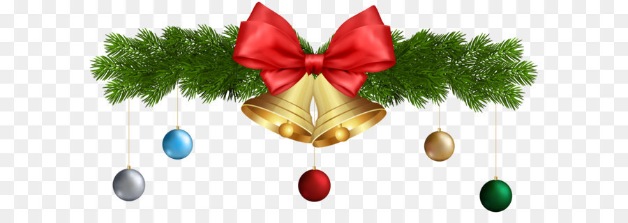 Christmas ornament Jingle bell Clip art - Christmas Bells and Ornaments ...